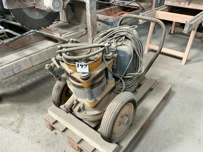 Overview picture of Concrete spray machine